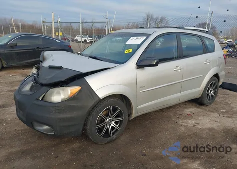2004 Pontiac Vibe z USA, uszkodzony, nr VIN 5Y2SM62894Z453358